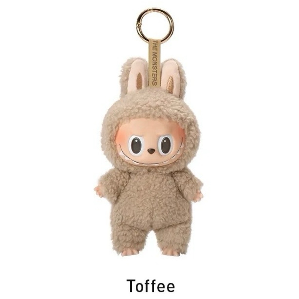 NIB confirmed “Toffee” Exciting Macaron Labubu bag charm